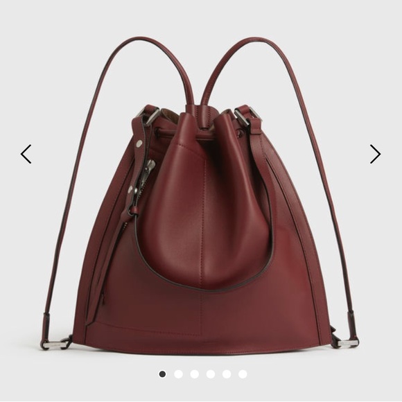 All Saints Lear Leather Backpack 